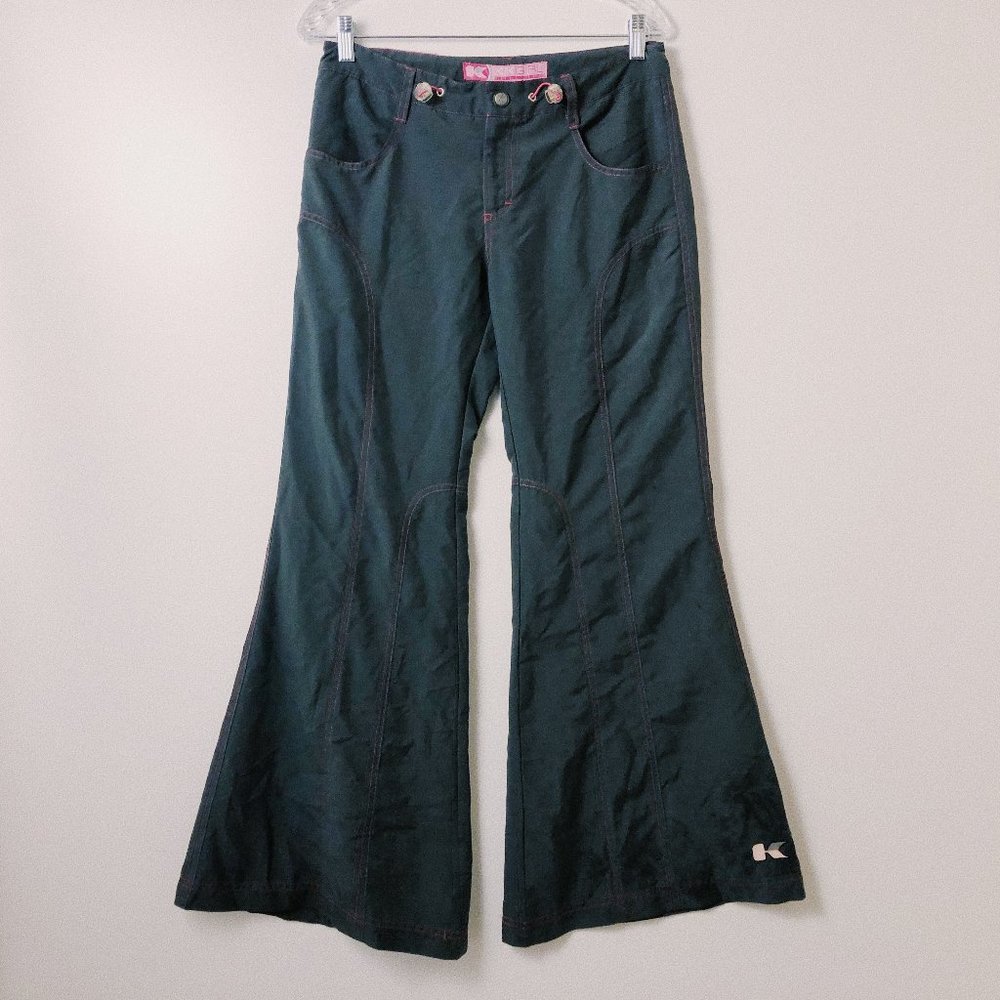 KIK GIRL VINTAGE Y2K cyber bell bottoms